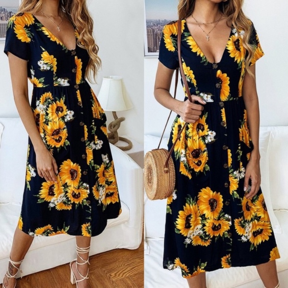 Super cute Sunflower Dress